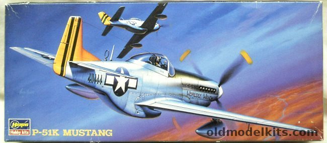 Hasegawa 1/72 P-51K Mustang or RAF Mustang Mk.IV - 'Worldly Wench' 529 FS 311 FG 10th Air Force / 'Dooleybird' RAF No.19 Squadron, AP21 plastic model kit
